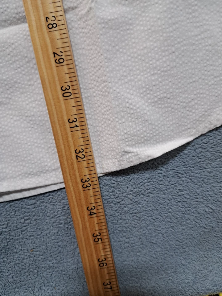 Chef Works Contemporary Shirt Mens Size 2XL White Short Sleeve Button Front - Image 3 of 4