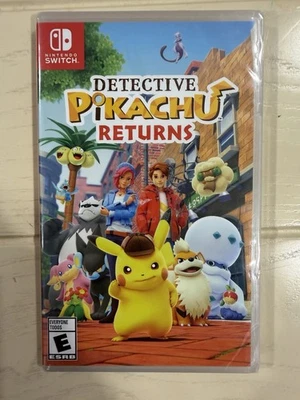 Detective Pikachu Returns - Nintendo Switch Game - Brand New Sealed - Pokémon. - Image 1 of 2