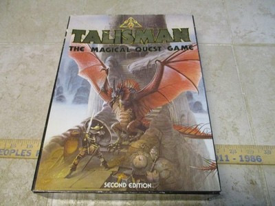 Talisman The Magical Quest Board Game 2nd Edition 1985 Games Workshop VTG RPG