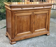 🥇CREDENZA IN NOCE MASSELLO Epoca Prima Metà ‘800 Carlo X🥇