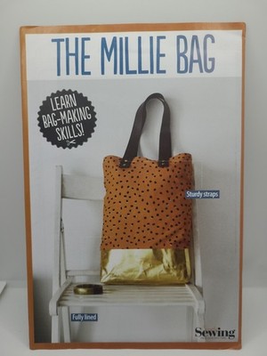 Simply Sewing Millie gefütterte Tragetasche Muster Lerntasche Fertigungsfähigkeiten Nähen ungeschnitten unbenutzt