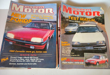 Bulk Lot of 23 Vintage Car Magazines, Modern Motor, 1980s (f838)