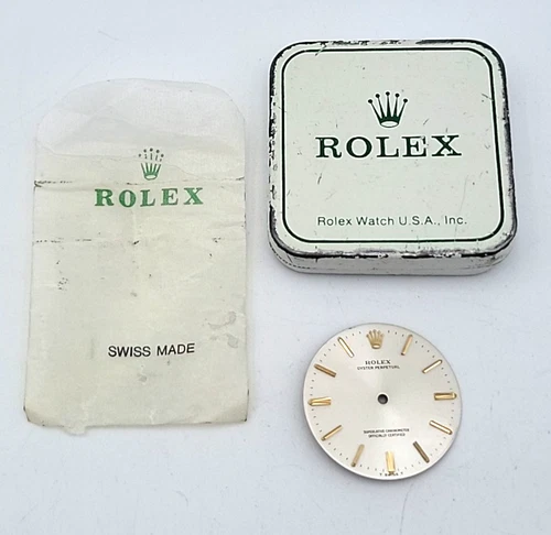 Vintage Rolex Oyster Perpetual Watch Dial 34mm Case Lot. H818