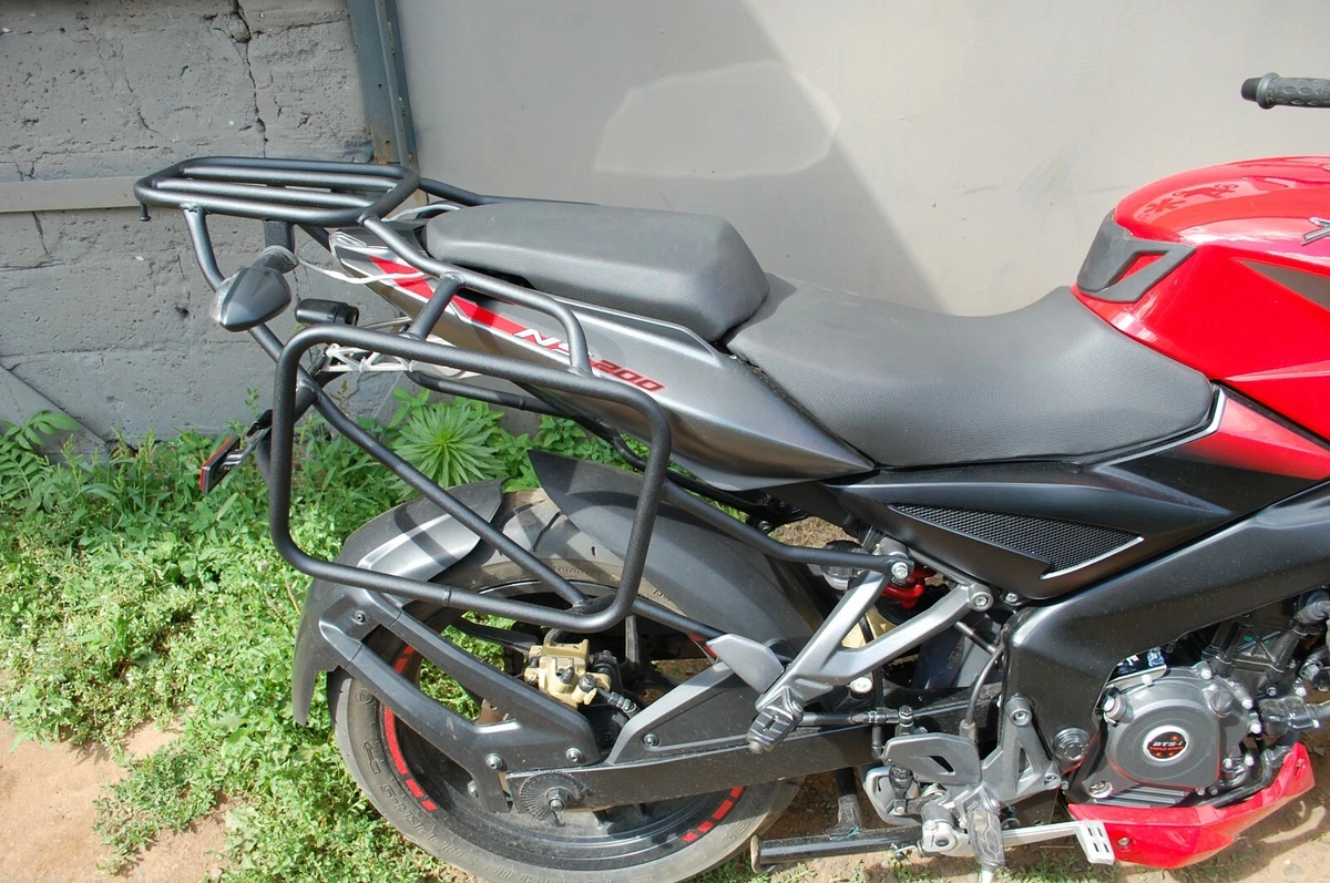 For Bajaj Pulsar NS200 Luggage Rack System Rear Rack Side Carrier