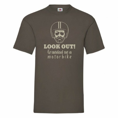 Look Out Grandad On A Motorbike T-Shirt Small-2XL - Picture 28 of 28