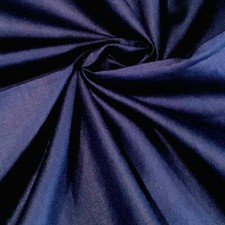 PRECUT YARD 60 Width 100 Cotton Navy Blue Woven Fabric Pieces Quilting Sewing
