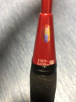 YONEX　NANORAY i-SPEED Yonex Nanoray i-SPEED 3UG4 Badminton Racquet Bright Red New