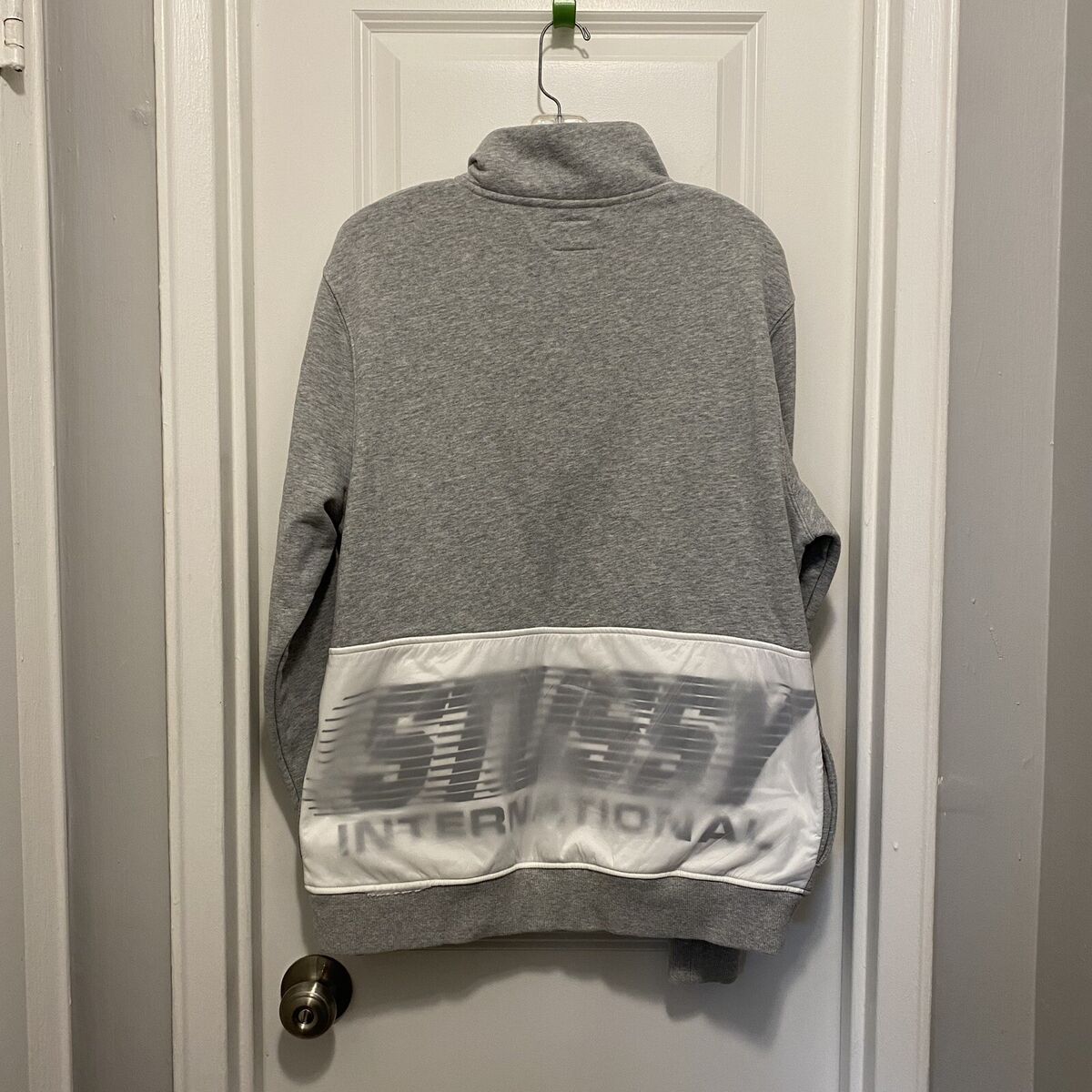 Stussy International 1/4 Zip Pullover Jacket / Sweatshirt Stussy International 1/4 Zip Pullover Jacket / Sweatshirt