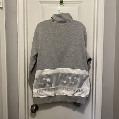 Stussy International 1/4 Zip Pullover Jacket / Sweatshirt Stussy International 1/4 Zip Pullover Jacket / Sweatshirt