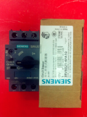 Siemens 3RV6021-4PA10 3RV60214PA10 30-36A Circuit Breaker -New Free Ship *UP