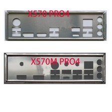 1Pcs For ASRock X570 Pro4, X570M Pro4 I/O Shield Backplate bracket blende