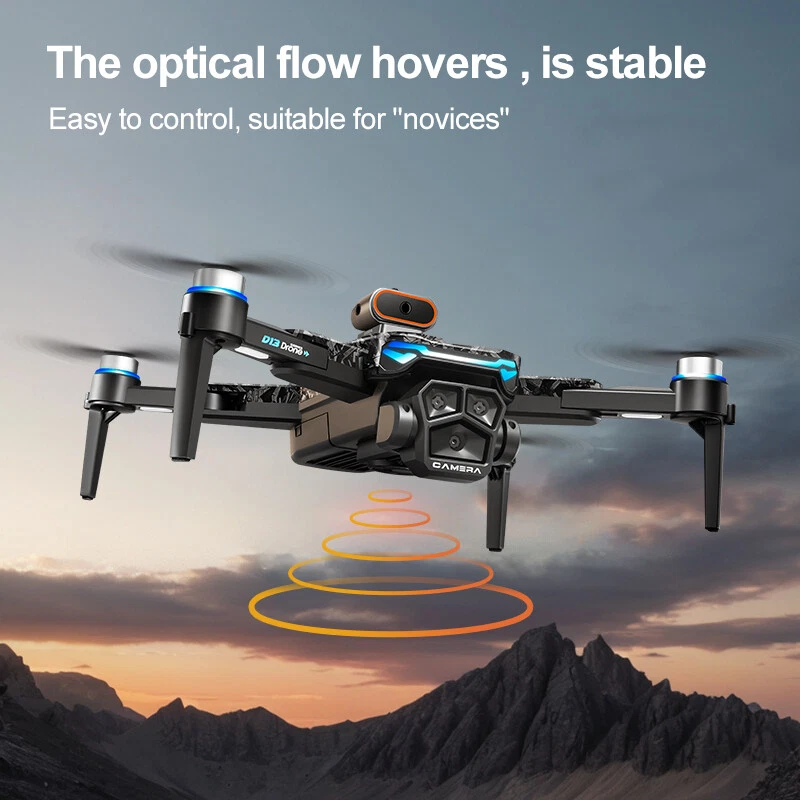 5.6" Screen Control Obstacle Avoidance Optical Flow Dual Camera Drone Toy - Image 4 of 4