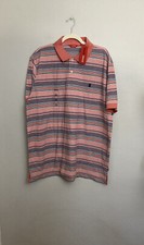 Izod Men  s Polo Shirt Stripe XL NWT 100 Cotton