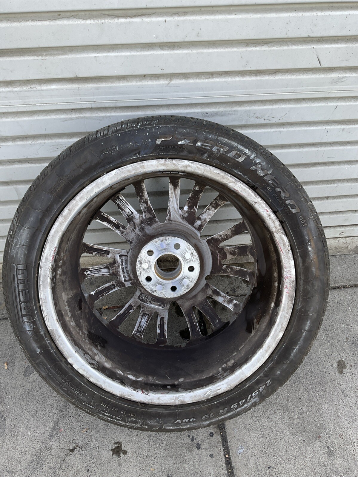 14-17 MASERATI QUATTROPORTE S FRONT WHEEL RIM 8.5X19 1359 OEM #3