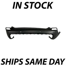 NEW Textured Black Rear Bumper Cover Fascia for 2019-2023 Jeep Cherokee w/ Park