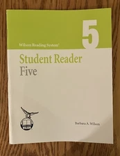 Student Reader 5 Wilson Reading System 2008 3rd Ed. ISBN 9781567780710
