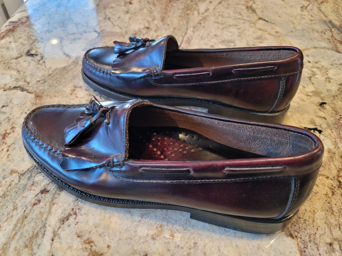 Bass Men\'s Dress Shoes Black Dustin Size 12 Tassel Loafers Mens Lennox Weejuns® Tassel Loafer Black | G.H. Bass main image 3