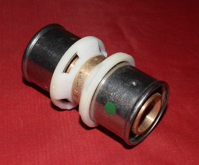 Viega Sanfix P Fosta Pressfitting Kupplung Reduziert Muffe 32 x 25mm 