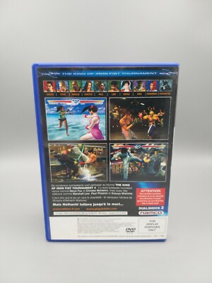 Tekken 4 Version Promotionnelle Pour Sony PlayStation 2 (PS2) - Jeu Complet En Très Bon état