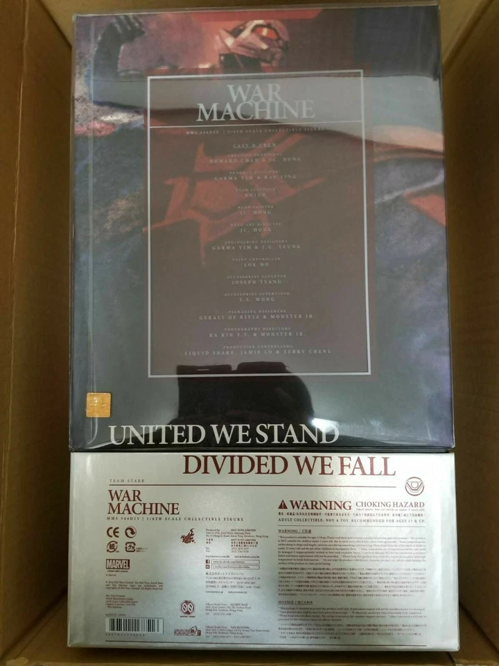 Hot Toys MMS344 D15 Diecast Capitán América Guerra Civil Máquina Mark 3 Foto 2 de 4