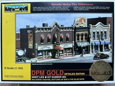 N Scale DPM Gold “Detailed Edition” Night Life Kit