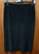 Klass Collection Size 14 Black Skirt Slit At Back 2  