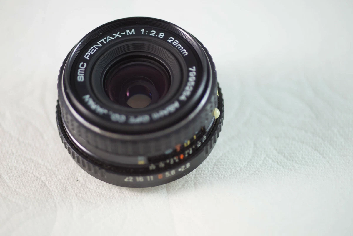 Pentax SMC 28mm f2.8 Fast Wide Angle Prime Lens, Tiny Size, Excellent Condition