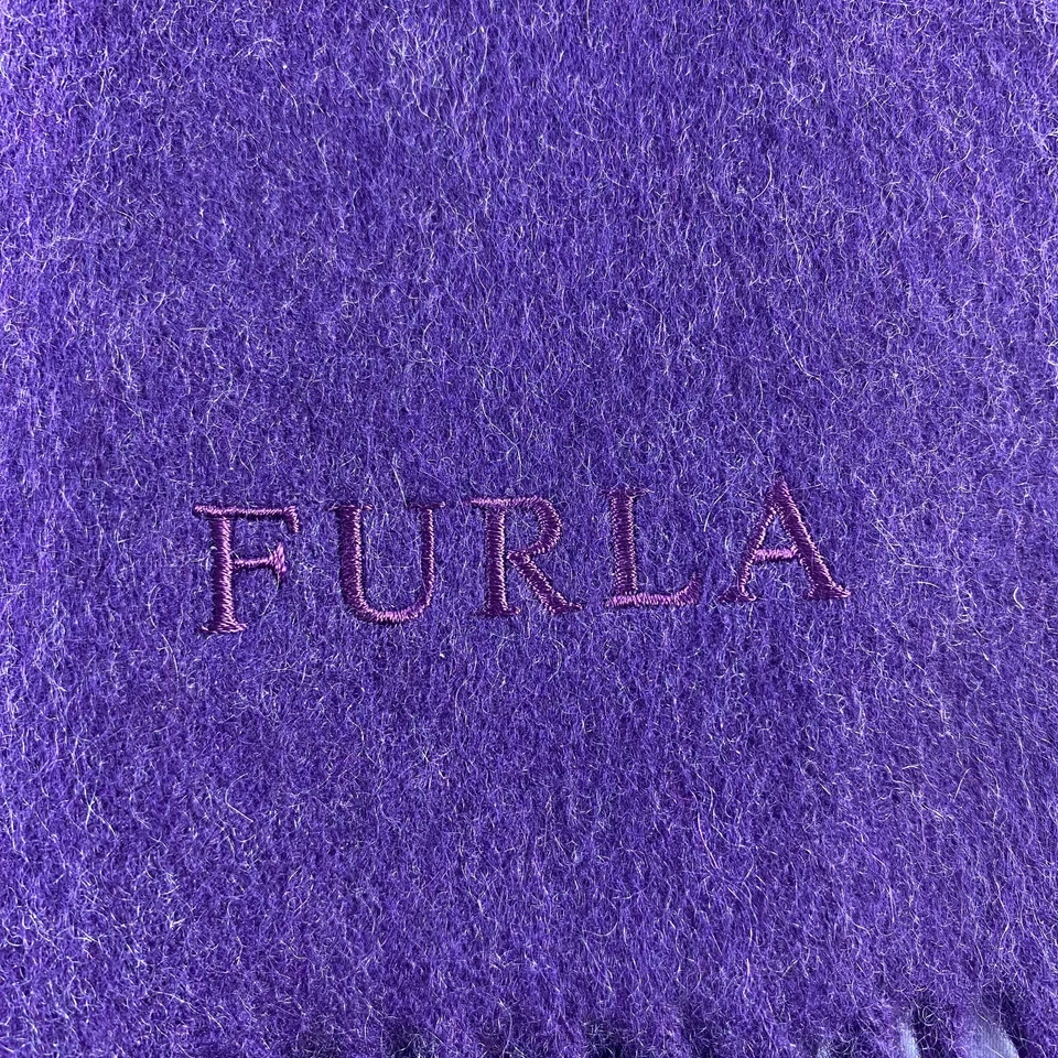 Furla Bufanda Silenciador Invierno Cuello Bufanda Cachemira Bufandas Foto 2 de 4