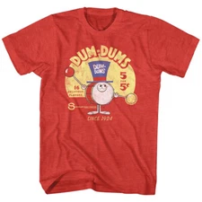 Dum Dums Candy Suckers Since 1906 16 Delicious Favors Men's T Shirt 