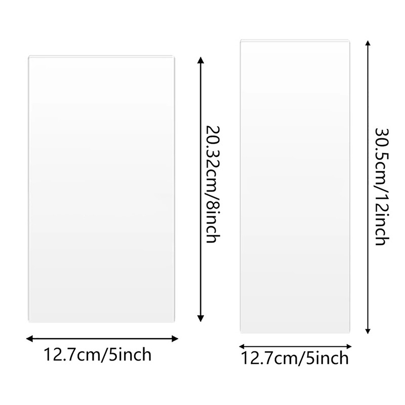 Transparent Cake Cream Scraper Cake Making Scraper Acrylic Cake Baking