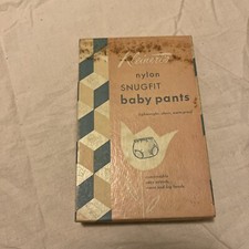 VTG BOX ONLY Kleinert  s Nylon Snugfit Baby Pants Diaper Cover