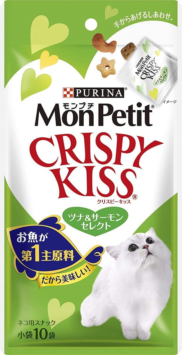 Mont Petit Cat Food CRISPY KISS 30g × 5 packs for Cats Made in