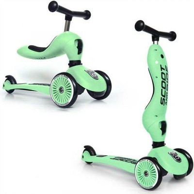 Scoot & Ride Highwaykick 1 - Trottinette Avec Siège Pour Enfant 2-en-1