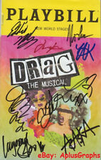 DRAG: THE MUSICAL PLAYBILL.. Alaska Thunderf*ck, Joey McIntyre & 8 others SIGNED DRAG: THE MUSICAL PLAYBILL.. Alaska Thunderf*ck, Joey McIntyre & 8 others SIGNED