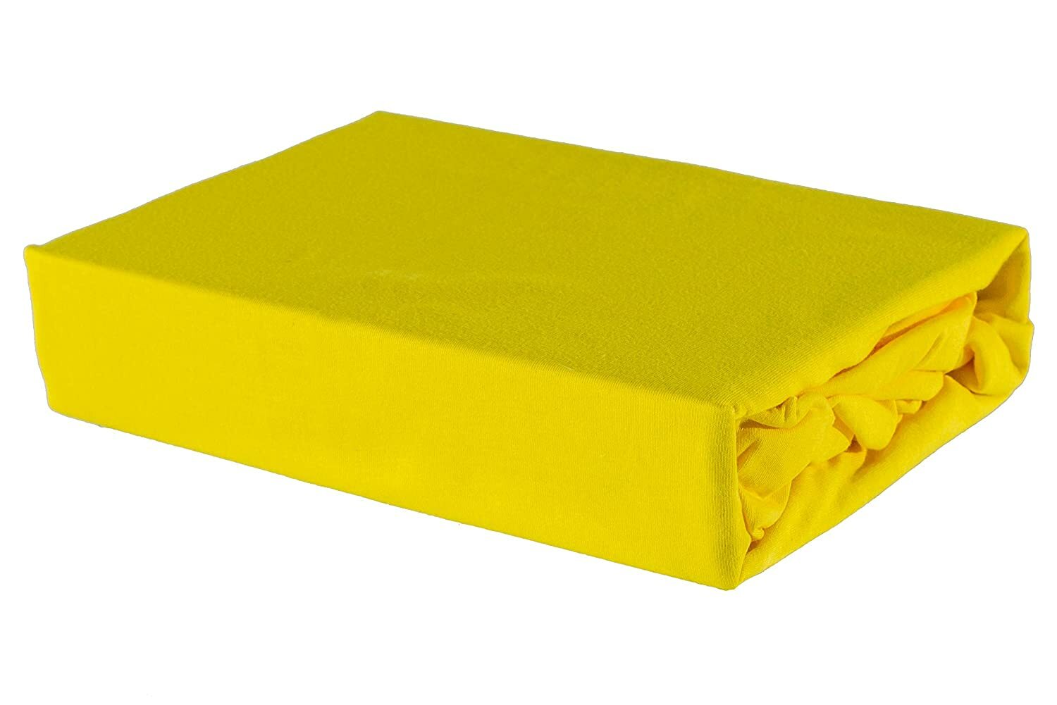 Lenzuolo con angoli in jersey giallo cotone Mosè cestino/accanto a me culla/lettino da viaggio/lettino letto foto 3