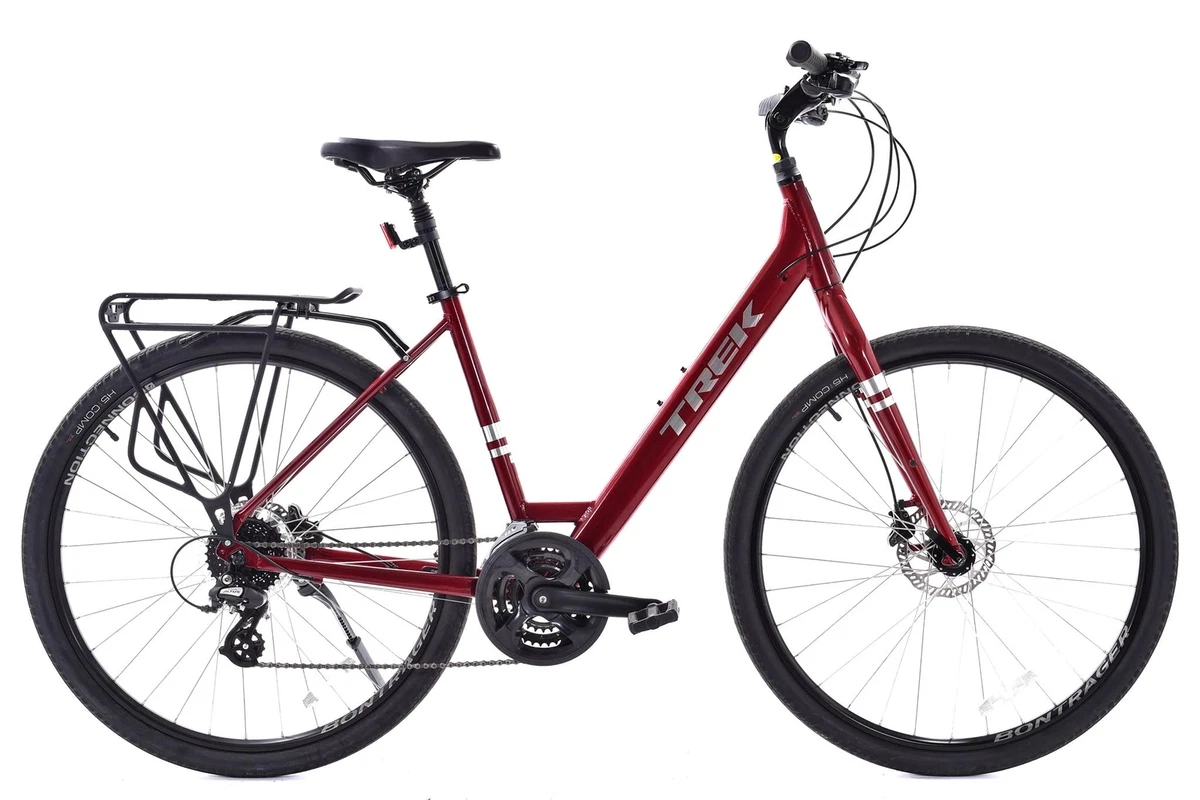 USED 2021 Trek Verve 2 Disc Lowstep Alloy Upright Hybrid Medium