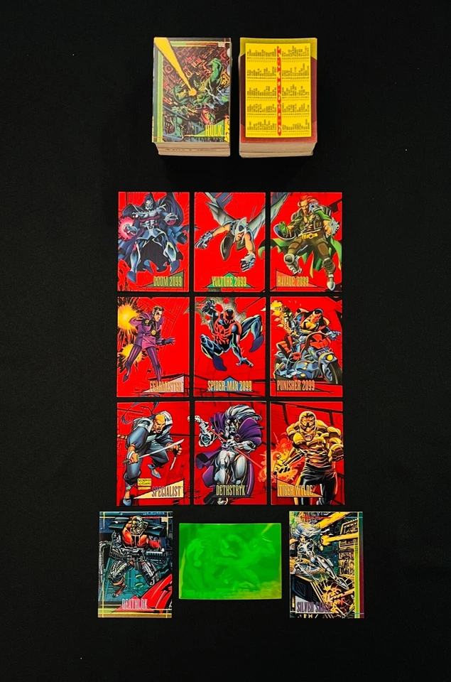 1993 MARVEL UNIVERSE SERIES 4 BASE / RED INSERT / PROMOS SINGLES SETS YOU CHOOSE - Image 2 of 2