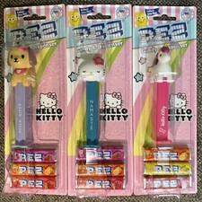 Hello Kitty PEZ - PUPPY- NAMASTE KITTY - UNICORN - MOC