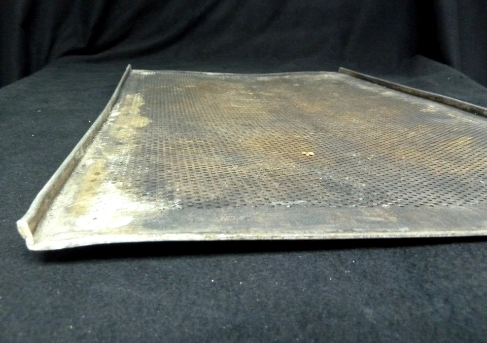 Backblech 10x gebraucht Bäckerei Brötchen 60x40cm f Wiesheu Miwe Unox gebraucht - Bild 2 von 4