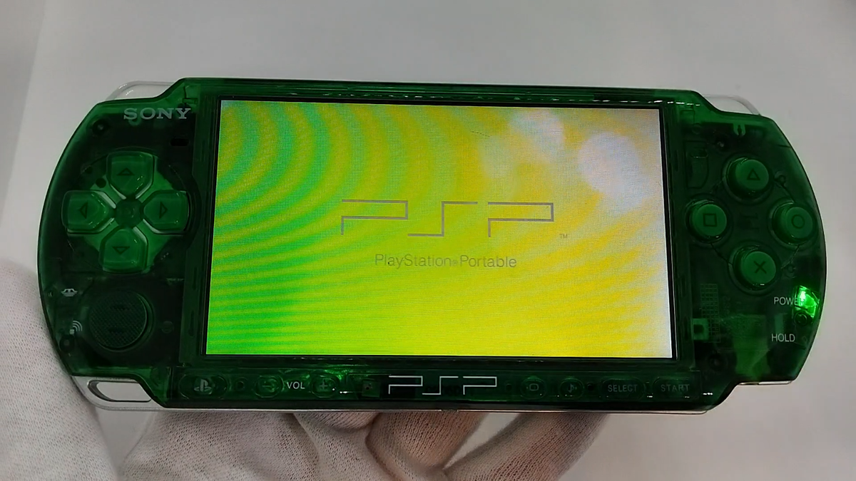 PlayStation Portable - PSP 3000 SG グリーン Playstation Portable Spirited Green PSP 3000SG Sony Limited