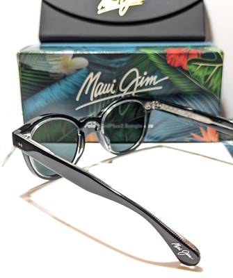 NEW Maui Jim Joy Ride Black Crystal Polarized Gray Lens Sunglasses MJ841-02K NEW Maui Jim Joy Ride Black Crystal Polarized Grey Lens  main image 3