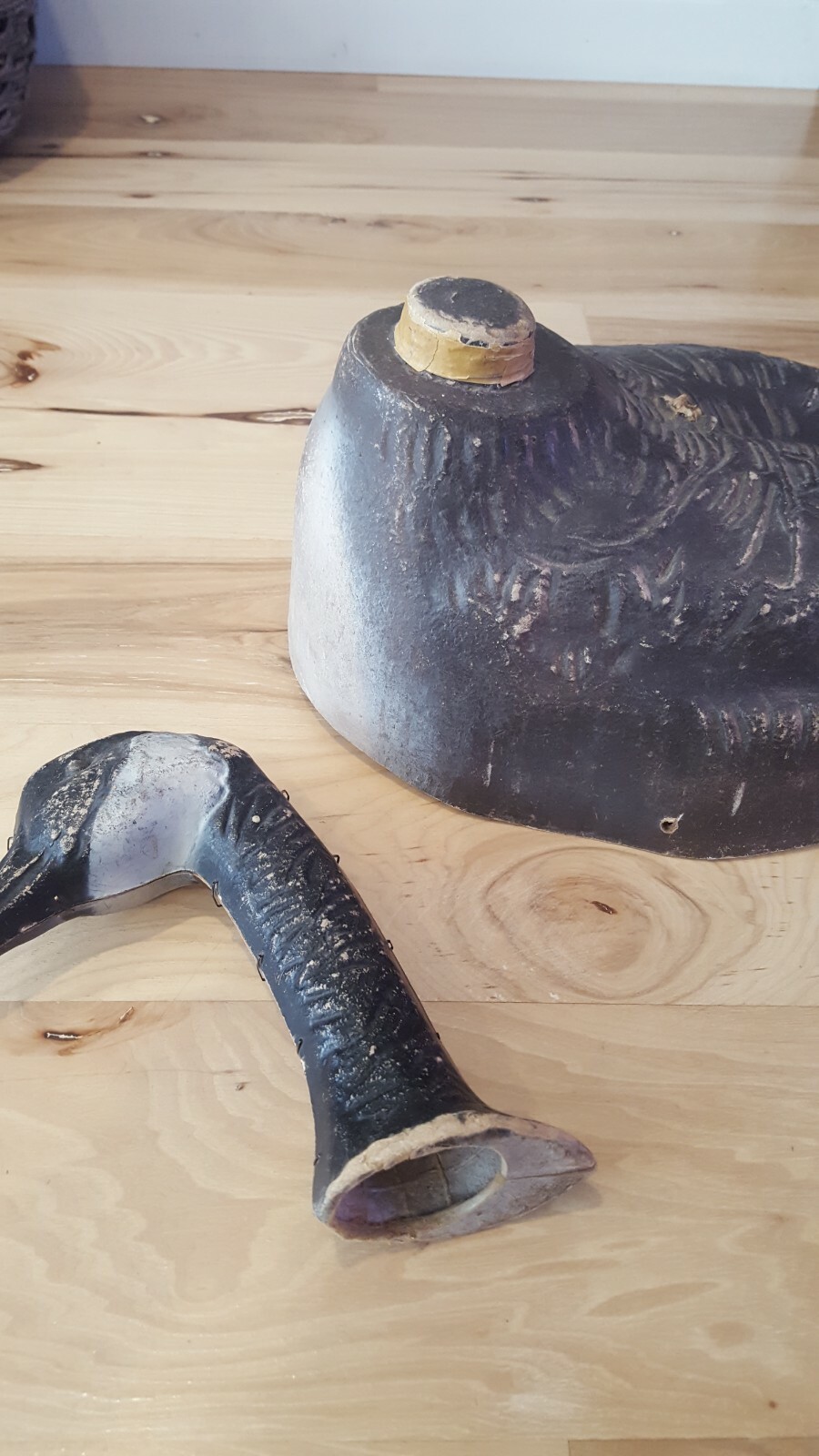 Vintage Canada Goose Decoy Hunting Paper Mache Plaster eBay