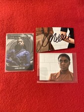 James Bond Autograph Lashana Lynch &Black Diamond Metal Array Crd No Time to Die