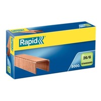 Heftklammern 26/6 Mm Verkupfert 5000 StüCk Rapid BüRobedarf Heftmittel