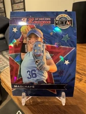 2025 Leaf Metal Women of Sport Madi Hays Prospect RC #1/1 A League Of Her Own