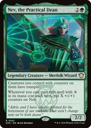 Nev, the Practical Dean #41 Commander: Secrets of Strixhaven