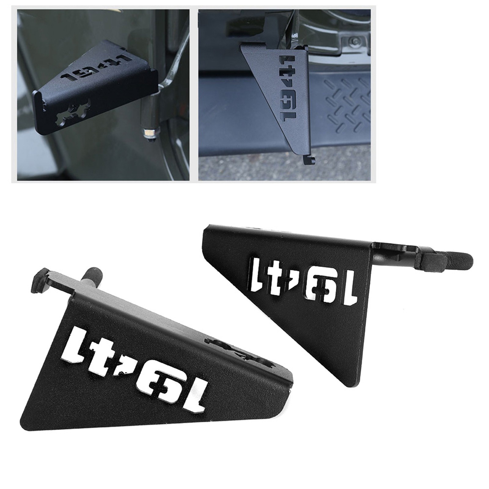 Foot Pegs Exterior Door Hinge Foot Rest Pedal Refitting Fits For
