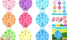 9 Pcs Math Fidget Spinners, Math Fidget Toy for Adults, Learn Multiplication