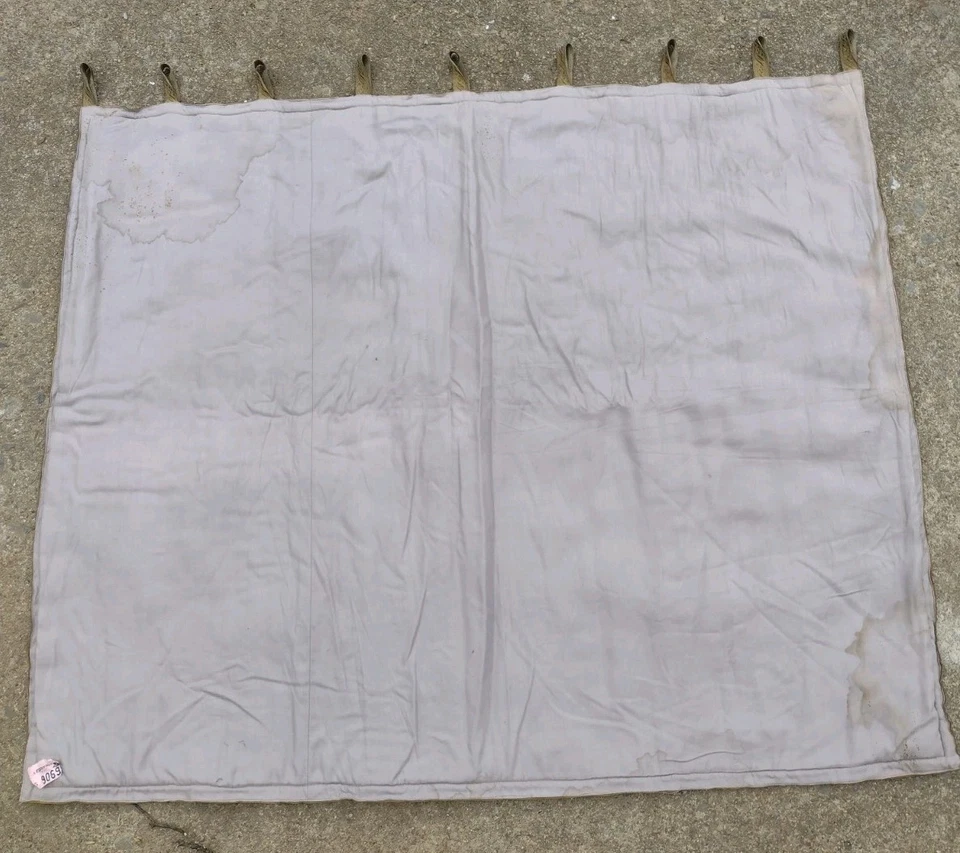 Tapiz acolchado vintage del mapa del mundo de Visscher publicado en 1650 41x35 Foto 2 de 4