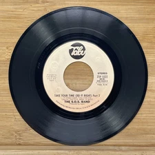 The S.O.S. Band - Take Your Time (Do It Right) 7" Record 1980 Tabu Funk 45 RPM